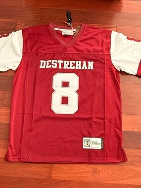 Justin Jefferson Destrehan High School Stitched Jersey- Size Adult XL